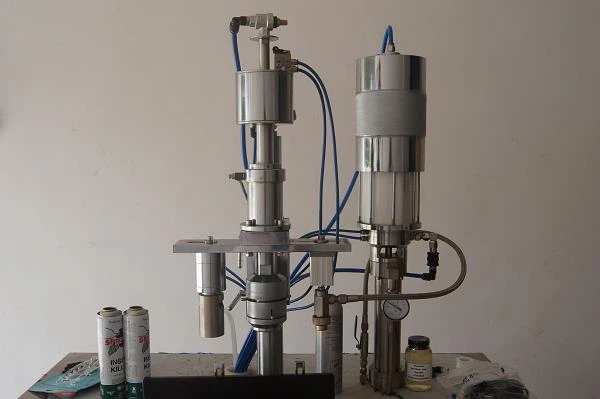  Semi automatic Aerosol Filling Machine