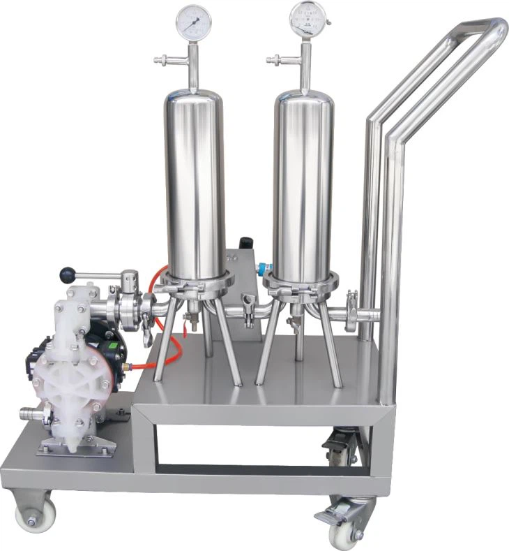 Movable Duplex Perfume Filiter With Pneumatic Pump