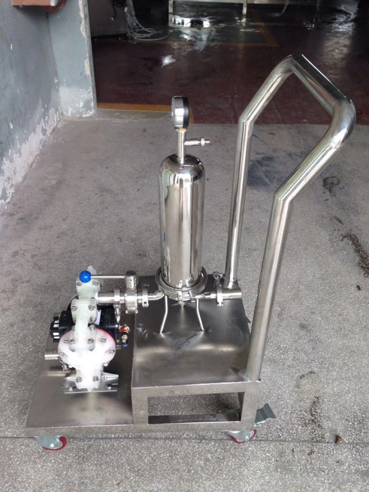 Movable Duplex Perfume Filiter With Pneumatic Pump