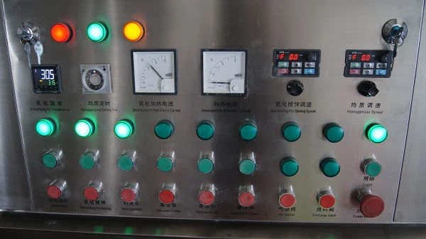 small lab vacuum homogenizer mixer for cosmetic cream